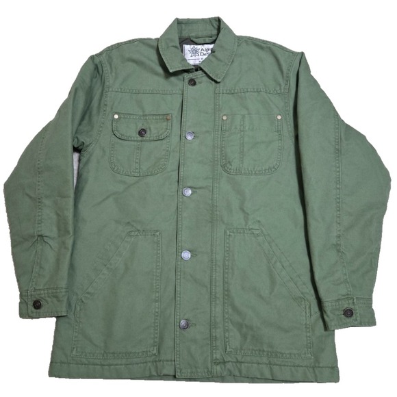 Alpine Design Quilted Lined Chore Coat Womens XS Lush Olive NWT - Picture 3 of 12